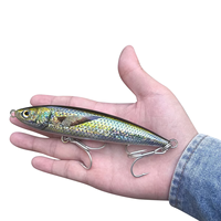 Leurre crayon coulant BASSKING 150mm 70g, appât bionique pour eau salée, pour la pêche au brochet, au thon, au maquereau, au bar, au mahi-mahi, au grouper et au wahoo