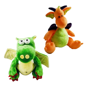 Jouets en peluche personnalisés en forme d'animaux fantaisistes, rembourrage en coton PP, peluches douces, dragon câlin pour la décoration de la chambre et <span class=keywords><strong>les</strong></span> cadeaux pour enfants - Product Image 2
