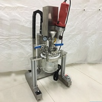 Homogénéisateur sous vide de petite capacité 1L 2L 5L 10L mélangeur émulsifiant de laboratoire pour crème cosmétique produits d'échantillons de lotion pour le corps