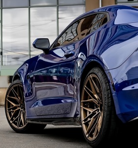 Happy Tiger Diseño cóncavo profundo personalizado 5x11 2/114.3/120 <span class=keywords><strong>19</strong></span> - 22 pulgadas 1 pieza Llantas Coche de carreras Ruedas forjadas para coche de lujo - Product Image 1