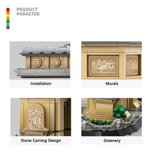 Wange 5223 Arco del Triunfo París Francia, Bloques de Construcción para Niños, Juguete de Plástico Unisex, Regalo, Venta al Por Mayor - Product Image 3