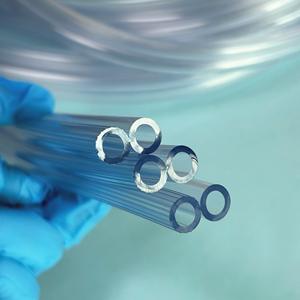 Kateter Hisap Medis Plastik PVC Sekali Pakai Non-Toksik, Tabung Lembut Saluran Ganda PVC untuk Kateter Urin - Product Image 3