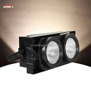 תאורת במה פנימית מסוג 2-Eyes Blinds COB LED בצבע לבן חם עם מצב בקרת DMX512 - Product Image 1