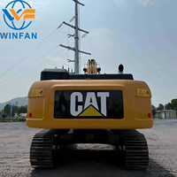 Excavatrice d'occasion CAT 336D2L avec cabine confortable pour de longues opérations