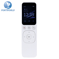 Control Remoto Infrarrojo Wi-Fi Portworld con Teclado Táctil para Sistema de Automatización del Hogar Inteligente Tuya