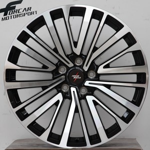 Rines de Aleación de Aluminio Fundido Negro de <span class=keywords><strong>18</strong></span>/20 Pulgadas para Autos de Pasajeros, Gran Venta - Product Image 1
