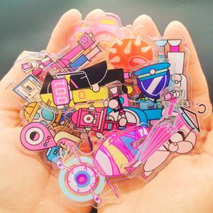 Pins Acrílicos Personalizados de Anime OEM ODM, Ideales para Eventos, Promociones y Regalos Personalizados - Product Image 1