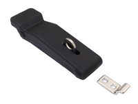 Serrure en caoutchouc de pince de loquet à bascule de tirage élastique flexible et amortissant dissimulée pour la marine utilisée