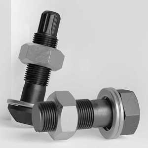 <span class=keywords><strong>Dimensioni</strong></span> di <span class=keywords><strong>Bulloni</strong></span> di Controllo ad Alta Tensione con <span class=keywords><strong>Testa</strong></span> <span class=keywords><strong>Esagonale</strong></span> Doppia Pesante e Configurazioni a <span class=keywords><strong>Testa</strong></span> Tonda con Chiusura a Vite - Product Image 5