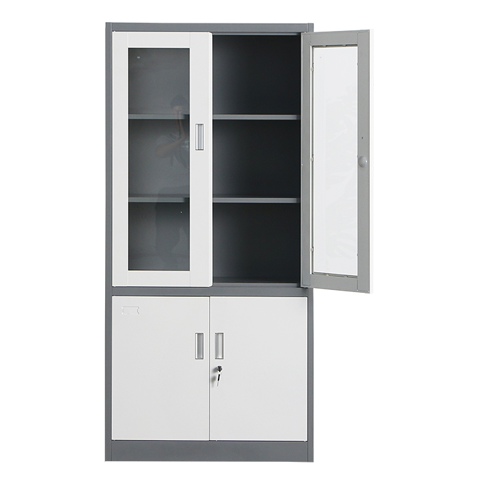 Medical Cabinet Hospital Bar Steel Medicine Storage Cupboard with Shelves Hospital Furniture Acceptable 5 Years Modern 0.6mm RAL