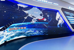 จอภาพโฆษณาแบบใสมีความยืดหยุ่นสำหรับเล่น IndoorP2.5ทีวีหน้าจอ LED แบบยืดหยุ่นได้สำหรับกลางแจ้ง - Product Image 5