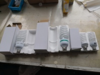 Lampu Hemat Energi CFL Harga Pabrik Murah Kualitas Tinggi Cina 6500K 2700K 5500k Setengah Spiral 25W 45W 65w 95w OEM 60 80 E27 10000