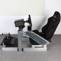 Support de siège en aluminium de simulation de jeu de course g29t300rsdd1