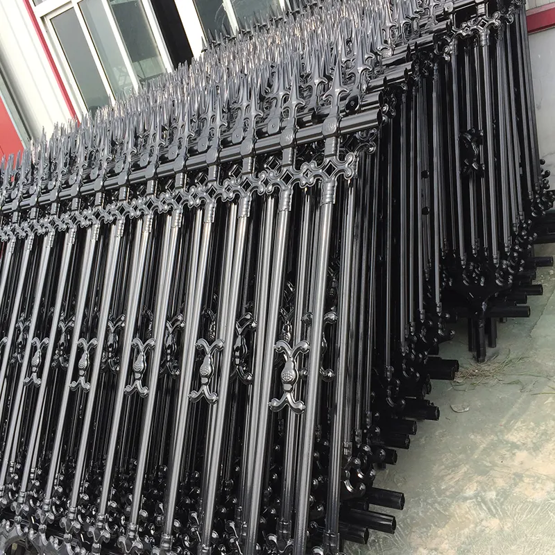 Cheap used wrought iron fence panels for sale,steel fence,wrought iron fence for sale