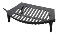 Grille de foyer classique en fonte haute résistance CMC avec support surélevé pour bois de chauffage, pour foyer en briques domestique, approvisionnement direct usine
