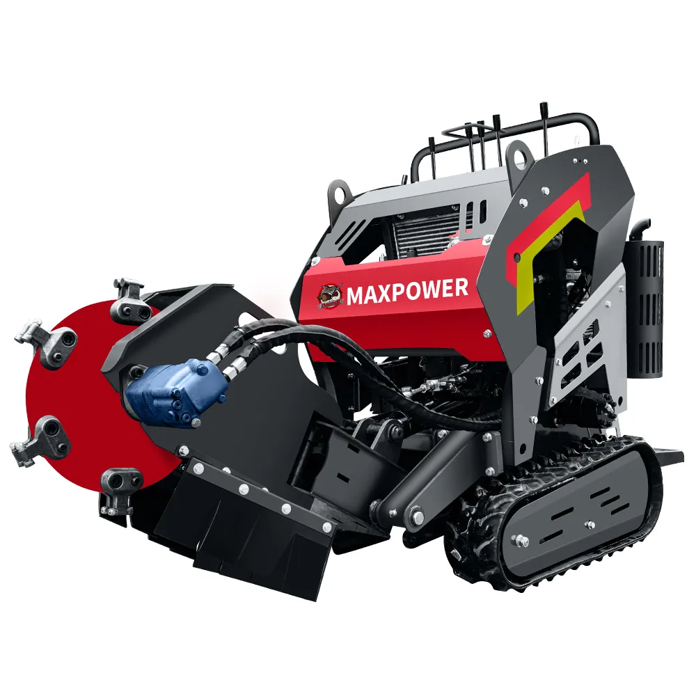 Hoge Kwaliteit 20pk Benzine Stump Grinder Aangepast Met Tuv Ce Certificaat Hoge Efficiënte Stronk Verwijderaar Betrouwbare Motor Pomp