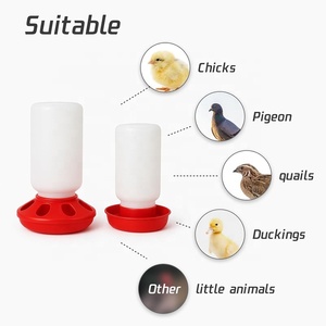 <span class=keywords><strong>Bebedero</strong></span> y Comedero de Plástico Duradero <span class=keywords><strong>para</strong></span> <span class=keywords><strong>Pollos</strong></span>, Aves y Palomas, Dispensadores de Agua y Alimentos <span class=keywords><strong>para</strong></span> Cría de Aves de Corral - Product Image 2