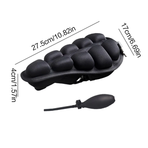 <span class=keywords><strong>Selle</strong></span> de <span class=keywords><strong>vélo</strong></span> 3D housse de siège de <span class=keywords><strong>vélo</strong></span> souple coussin d'air <span class=keywords><strong>gonflable</strong></span> pour <span class=keywords><strong>vélo</strong></span> coussin respirant isolation thermique coussin antichoc - Product Image 4