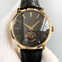 Montre de plongée squelette haut de gamme pour homme, mouvement automatique, boîtier en fibre de carbone, affichage analogique, montre de luxe pour affaires
