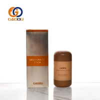Contenant de stick déodorant 80 ml à remplissage par le bas, coloré et imprimé, pour stick déodorant naturel et biologique