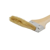Pinceau pour peinture de radiateur avec longues poignées et pinceau pour peinture avec manche en bois