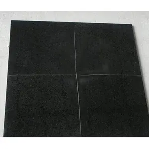 G684 granite black granite tile absolute black granite