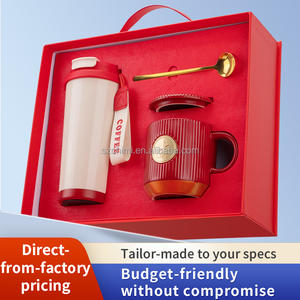 Wedding Souvenirs <strong>Gift</strong> Sets 2025 - Vacuum Mug &amp; Ceramic Cup with Custom Design Corporate <strong>Gifts</strong> - Product Image 3