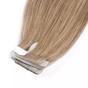 Estensioni di Capelli Vergini Russi Lisci Marrone Chiaro 10-26 Pollici, Prezzo di Fabbrica, Aspetto <span class=keywords><strong>Naturale</strong></span>, Multi Trama Senza Cuciture - Product Image 2