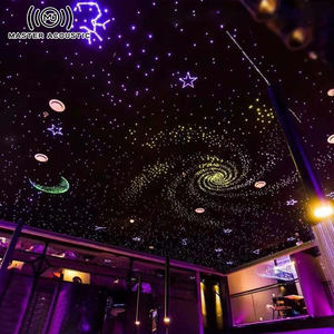 Master Panneau Acoustique Théâtre <span class=keywords><strong>Faux</strong></span> <span class=keywords><strong>Plafond</strong></span> Led <span class=keywords><strong>Fibre</strong></span> Polyester Ciel Étoilé <span class=keywords><strong>Optique</strong></span> <span class=keywords><strong>Faux</strong></span> <span class=keywords><strong>Plafond</strong></span> Panneau Pour Décoration - Product Image 2