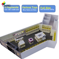 Machine à griffes pour magasins de jouets : graphismes personnalisés, idéale pour mettre en valeur les peluches et attirer les enfants et les parents