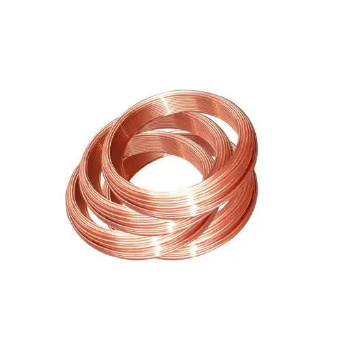 ASTM B280 C 11000 Capillary Copper Tube Coil Pipe Surface mirror polished for electrical device