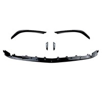 Kit de séparateur d'air avant en ABS noir brillant pour Mercedes-Benz Classe A W177 2018-2023