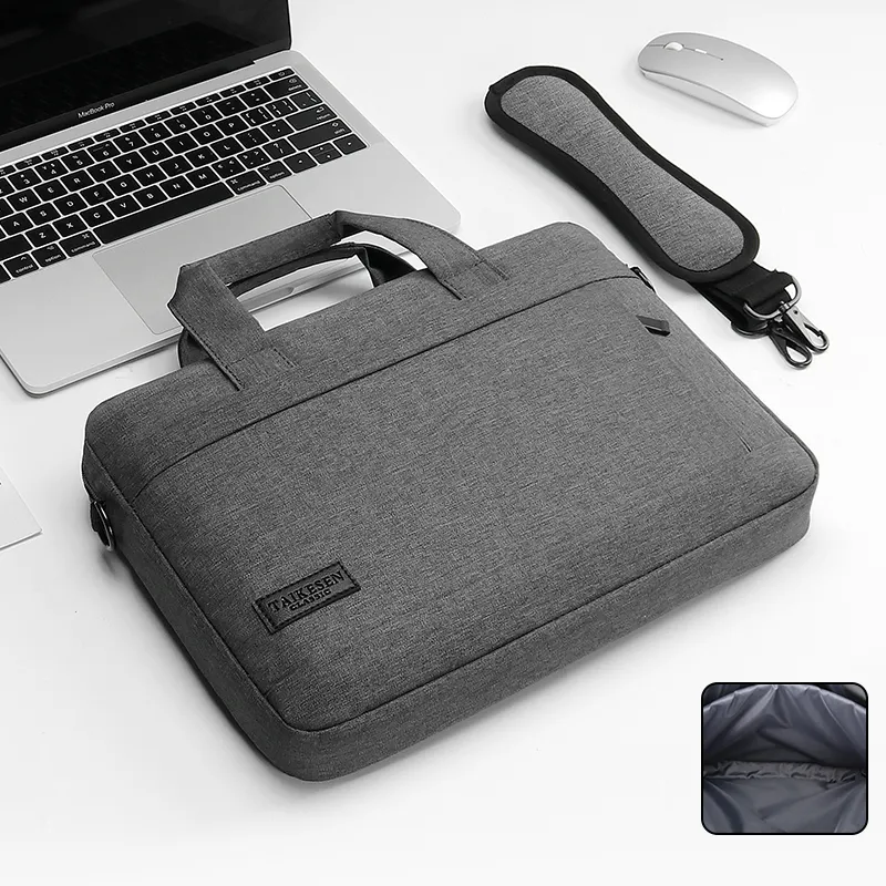 Laptop bag Sleeve Case Shoulder handBag Notebook pouch Briefcases For 13 14 15 15.6 17 inch Macbook Air Pro HP Huawei Asus Dell