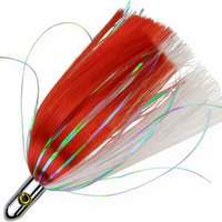 Leurre de pêche à la traîne Ilander à tête de balle avec yeux 3D, 7/9 pouces, sans hameçon, pour Mahi, Dolphin, Durado, Wahoo, Thon, Marlin et espèces de bar