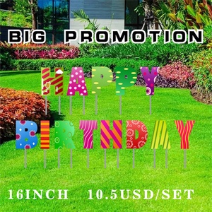 Letras del Alfabeto Impresas Personalizadas en PP Ecológico de 4 mm de Grosor, Letreros Personalizables para Jardín - Product Image 2