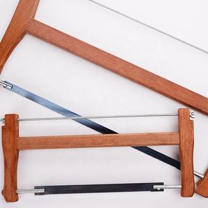 Scie à cadre portative <span class=keywords><strong>de</strong></span> qualité professionnelle avec <span class=keywords><strong>lame</strong></span> en bois <span class=keywords><strong>de</strong></span> <span class=keywords><strong>teck</strong></span> 350 mm 400/490/580 mm, coupe <span class=keywords><strong>de</strong></span> 12 mm, 4-6 TPI pour le travail du bois - Product Image 3