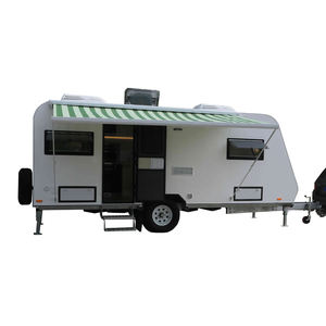 KINLIFE Caravane familiale à usage intensif avec lits superposés pour remorque tout-terrain robuste <span class=keywords><strong>de</strong></span> Hong Kong avec salle <span class=keywords><strong>de</strong></span> bains attenante - Product Image 3