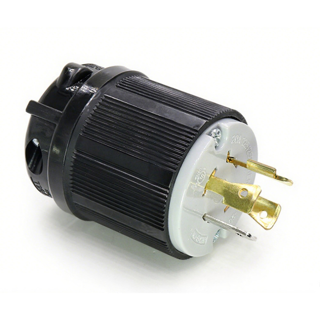 USA NEMA L14-20P 20Amp 125/250V 3 Pole 4 Wire Grounding Locking Plug Twist Lock Adapter Power Plug