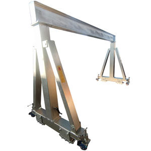 Grúa Pórtico Manual de Acero Inoxidable Personalizable de 1 a 2 Toneladas para Cuarto Limpio o Taller de Alimentos - Product Image 2