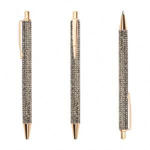 Bolígrafo de Metal con Lentejuelas de Colores, Bolígrafo de Presión Elegante y Brillante, Logotipo Personalizado en Color - Product Image 6