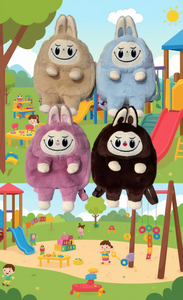Sacs à dos en peluche mignons de 30 cm pour enfants, sacs unisexes en forme d'animaux en peluche avec motif de lapin pour les tout-petits de 2 à 4 ans - Product Image 2