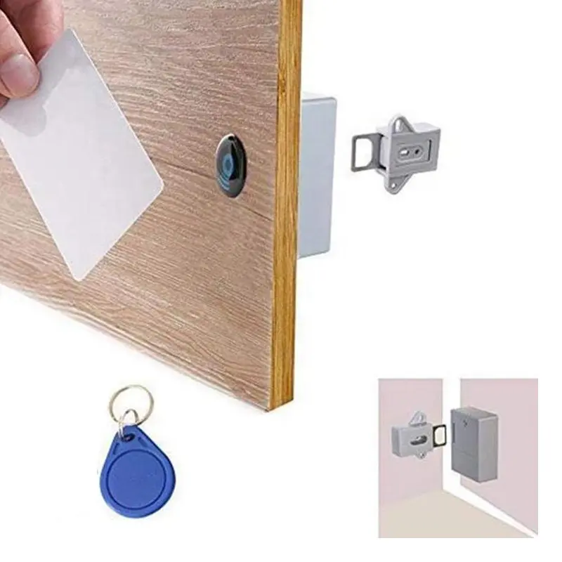 Cerraduras de gabinete electrónico RFID con cerradura RFID de gabinete inteligente eléctrica inalámbrica