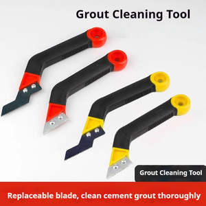 1 pièce Beauful Outils de nettoyage en céramique pour joints et interstices, outils spéciaux pour <span class=keywords><strong>le</strong></span> nettoyage du ciment sec et de la saleté - Product Image 5