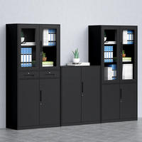 Armoire de classement personnalisée multicolore, blanc, noir, bleu, gris, verrouillable, armoire de rangement de bureau, vente en gros d'usine, approvisionnement par lots