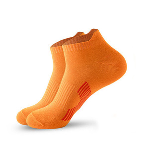 Chaussettes de sport pour la course à pied, chaussettes bateau <span class=keywords><strong>anti</strong></span>-friction en coton, absorbant la transpiration du talon - Product Image 6