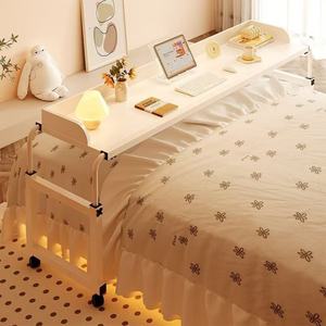 Escritorio de Madera para Computadora, Doble Superficie, con Elevación Móvil, Mesa de Cama y Enfermería para Cama de Campaña y Usuarios de Portátiles, Directo de Fábrica - Product Image 3