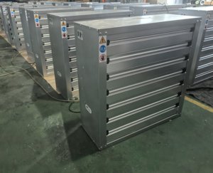 Ventilador de Extracción Axial Industrial de Pared OEM ODM, 1.1kW, 220V/380V, 44500CMH, Acero Inoxidable, Ventilación Eficiente para Agricultura - Product Image 5
