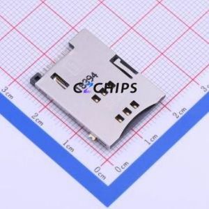 475532001 SIM Card Connector SMD Connector Self-Return Type Mini SIM Card Card Holder With Card Detection - Product Image 1