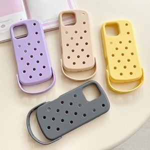 Coque de téléphone 3D style sabot en TPU, avec breloques DIY, motif animal ajouré, dissipant la chaleur, antichoc pour 16 15 14 <span class=keywords><strong>Pro</strong></span> Max - Product Image 3