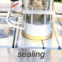 Machine de remplissage et d'emballage pour la production de houmous, beurre de noix, sauce, crème au chocolat et pâte à tartiner, vente directe usine pour petites entreprises